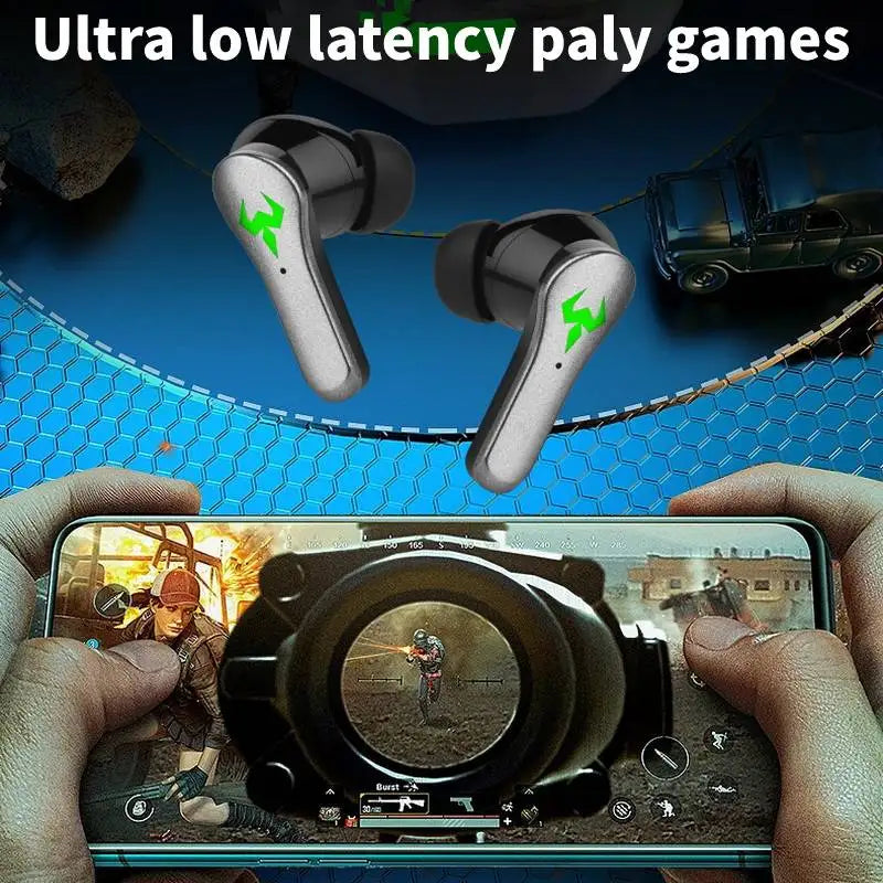 N35X Earphone Bluetooth 5.2 Headset TWS Wireless Headphone Touch Control HiFi Sports Games Earbuds For iPhone Xiaomi Samsung